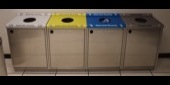 FAB Manufacturing Building Recycle Bins
